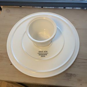 WEST ELM Cake Plate